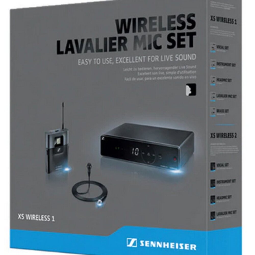Sennheiser Wireless UHF Lavalier Microphone System